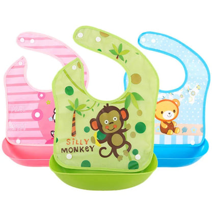 Kids Waterproof Baby Bibs